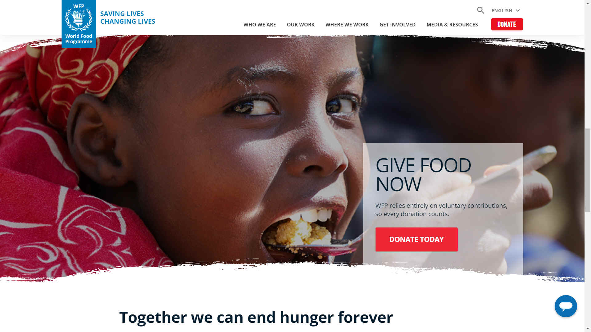 Food security, together we can end hunger forever